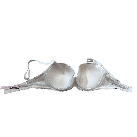 Victoria's Secret Bra Dream Angels Lined Demi 32 DD Cream Lace - Picture 3 of 7